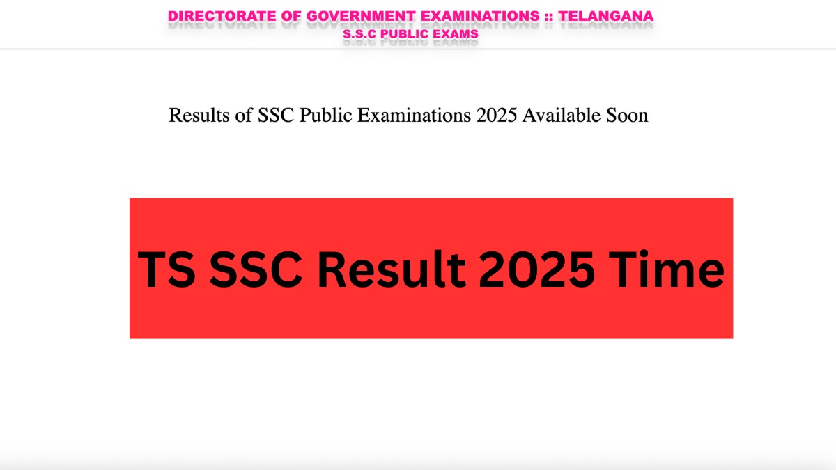 Telangana Board Class 10th Result: The BSE will announce Telangana SSC 10th Result at a revised time today, April 30. The board was to announce TS SSC Result at 1:00 PM today.