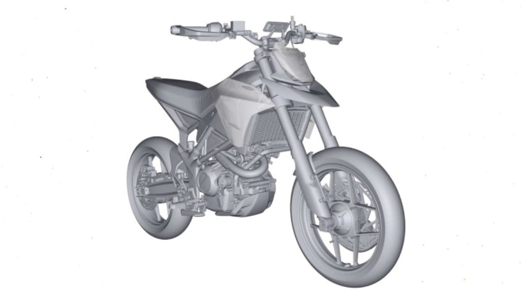 TVS Apache RTS X patent