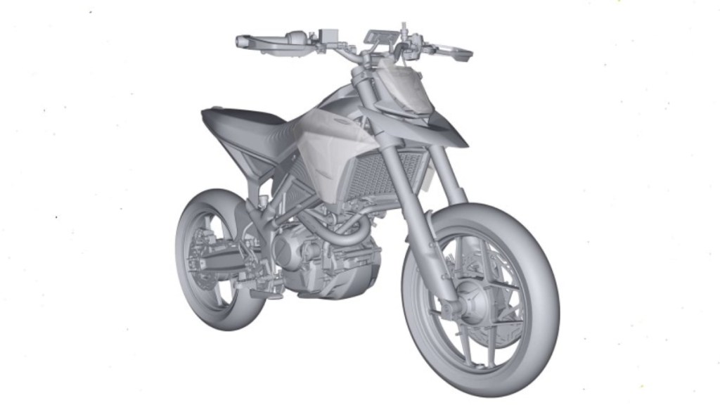 TVS Apache RTS X patent