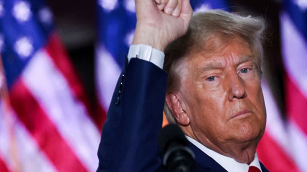 Trump inherited a solid economy that had grown steadily despite high interest rates imposed by the Fed in 2022 and 2023 to fight inflation. His erratic trade policies — including 145% tariffs on China — have paralyzed businesses and threatened to raise prices and hurt consumers. Democrats were quick to blame Trump for disrupting several years of solid economic growth. Trump inherited a solid economy that had grown steadily despite high interest rates imposed by the Fed in 2022 and 2023 to fight inflation. His erratic trade policies — including 145% tariffs on China — have paralyzed businesses and threatened to raise prices and hurt consumers. Democrats were quick to blame Trump for disrupting several years of solid economic growth.