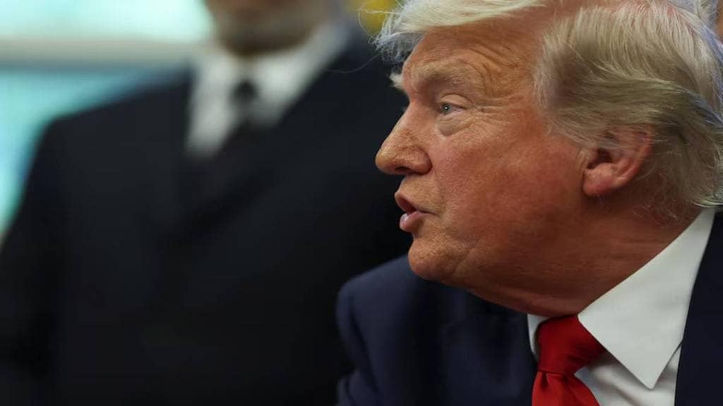 Donald Trump's "giant supermarket" analogy for the US reflects his protectionist trade policies. (Image Source: Reuters)