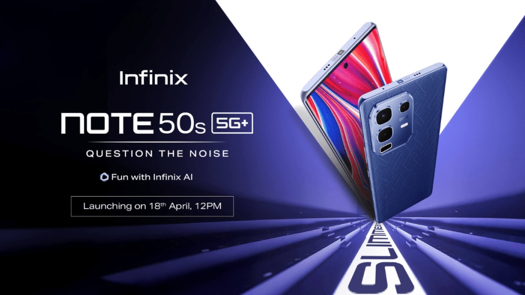 Infinix Note 50s 5G: launch date, price, and specifications