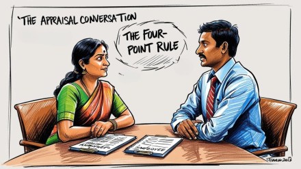 The Four-Point Rule: A simple framework to make your appraisal conversation count. (Image Source: FE)