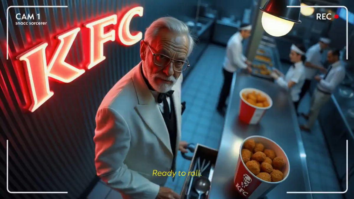 The production process involved generating thousands of food images, applying animation and VFX tweaks, and refining sound design.
