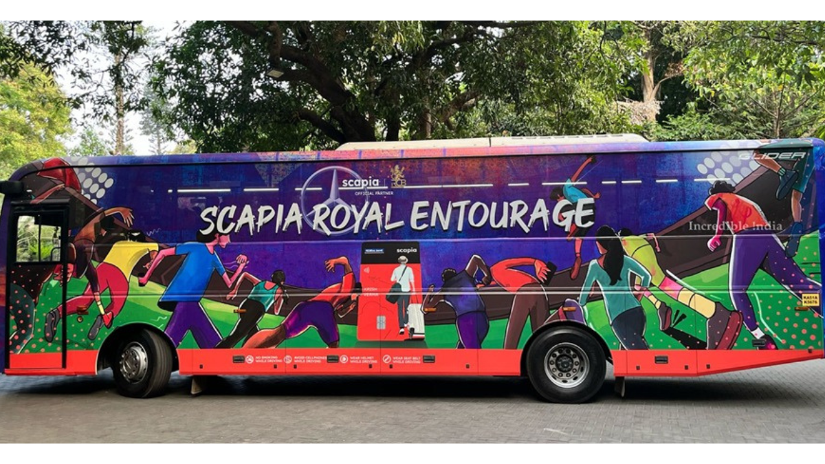 As part of the partnership, Scapia introduced the “Royal Entourage Bus” initiative. As part of the partnership, Scapia introduced the “Royal Entourage Bus” initiative.