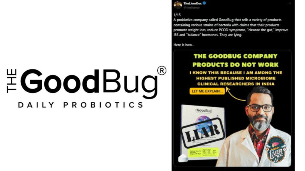 Dr. Cyriac Abby Philips, a Kerala-based hepatologist known as "The Liver Doc," has 293K followers and has been prominently calling out ayurveda and homoeopathy treatments for liver diseases.