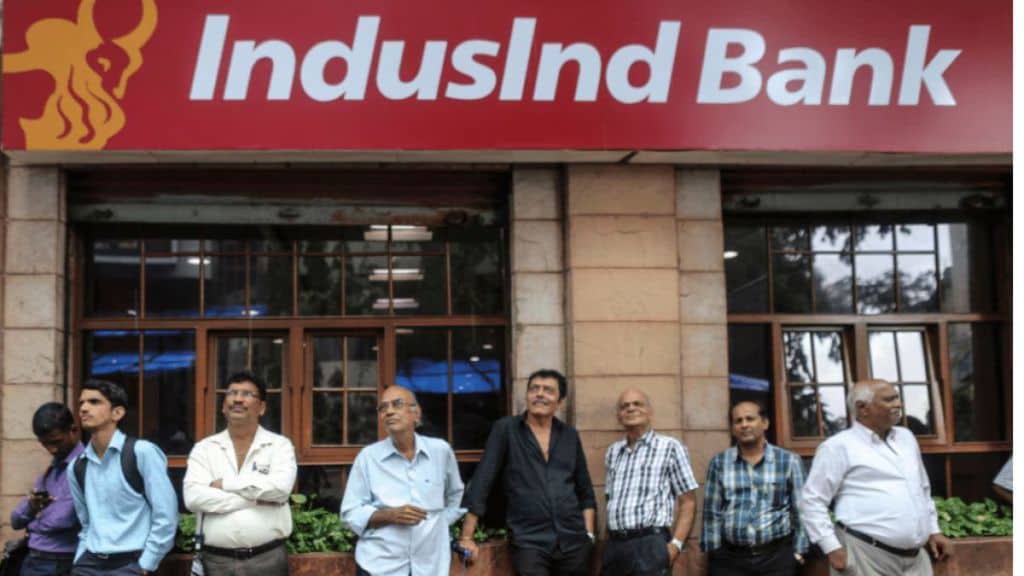 IndusInd Bank share price today