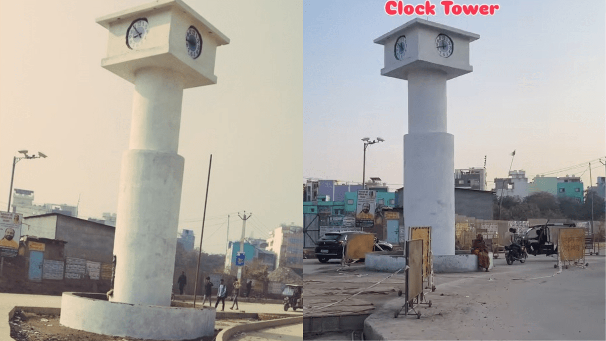 Bihar clock tower, which stopped working after theives stole copper wiring, is a part of the broader Nala road Project to connect Machli Mandi to Mughal Kuan. Bihar clock tower, which stopped working after theives stole copper wiring, is a part of the broader Nala road Project to connect Machli Mandi to Mughal Kuan.