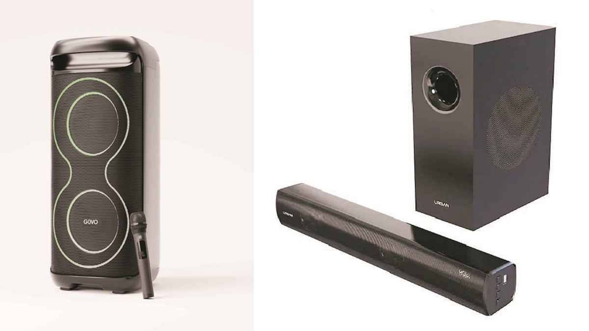 GOVO, Speakers, music, Bluetooth, USB, GoLoud 900, Harmonic 2080, soundbar