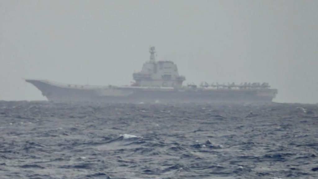 China navy vessels in Taiwan