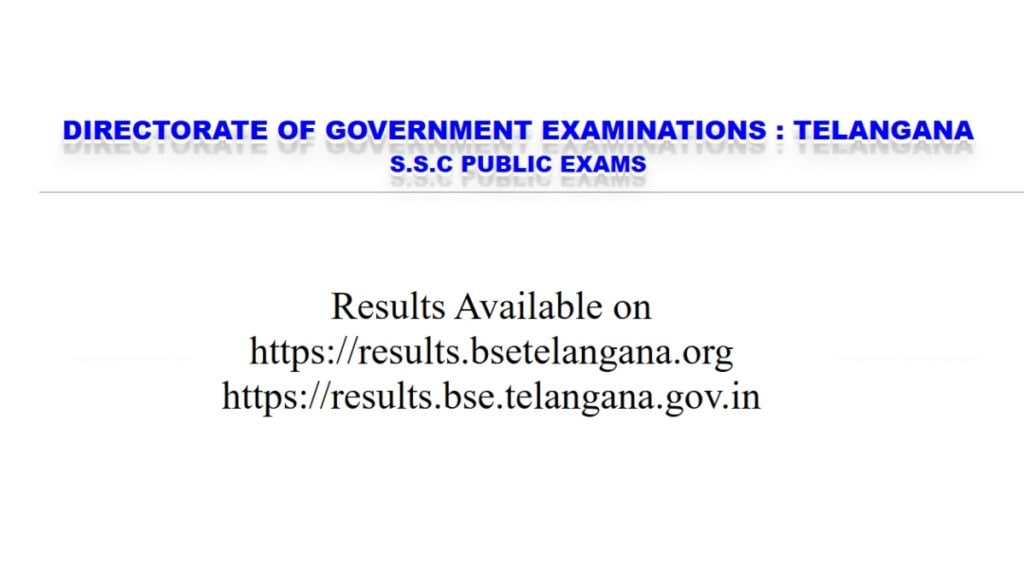 TS SSC Results 2025 Highlights (OUT): BSE Telangana SSC 10th Class result, marks memo announced at bse.telangana.gov.in, results.bse.telangana.gov.in TS SSC Results 2025 Highlights (OUT): BSE Telangana SSC 10th Class result, marks memo announced at bse.telangana.gov.in, results.bse.telangana.gov.in