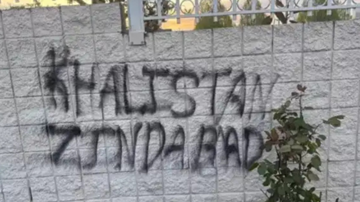 Canada: Ross Street Gurdwara in Vancouver vandalised with pro-Khalistan graffiti