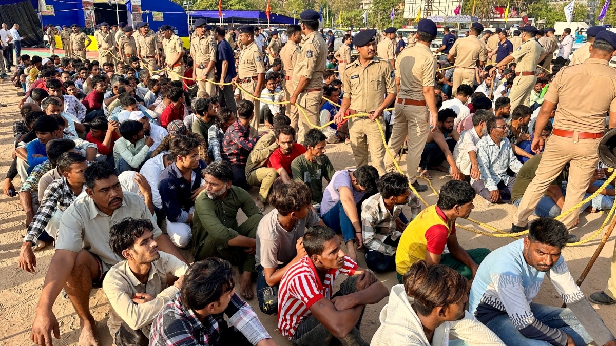 Gujarat Police detain over 550 illegal Bangladeshi immigrants in statewide crackdown