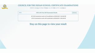 cisce.org CISCE ICSE Result 2025 Website List to check CISCE Class 10th Result 2025