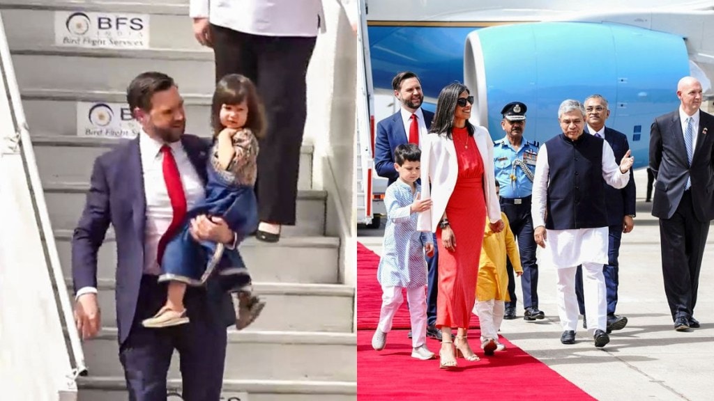 JD Vance kids - India visit JD Vance kids - India visit
