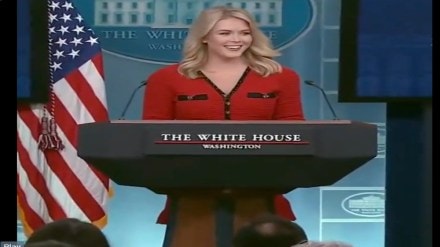 Karoline Leavitt’s alleged ‘Made in China’ dress ignites online US-China trade war dispute Karoline Leavitt’s alleged ‘Made in China’ dress ignites online US-China trade war dispute