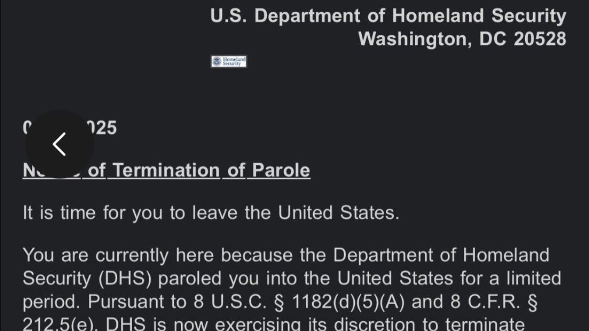 The immigration attorney alleged that her wife, a US citizen, was instructed by the Trump administration to leave the country immediately, with the reason given that her parole had been rejected. Interestingly, her wife had never applied for one.