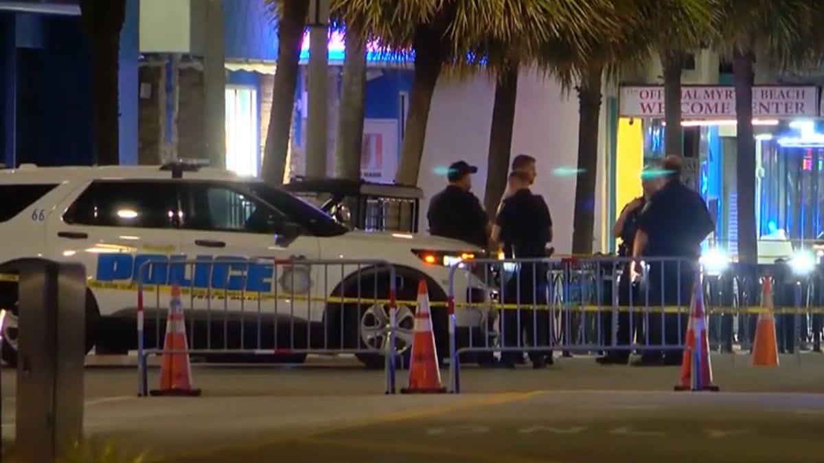 US mass shooting - Myrtle Beach suspect Jerrius Davis