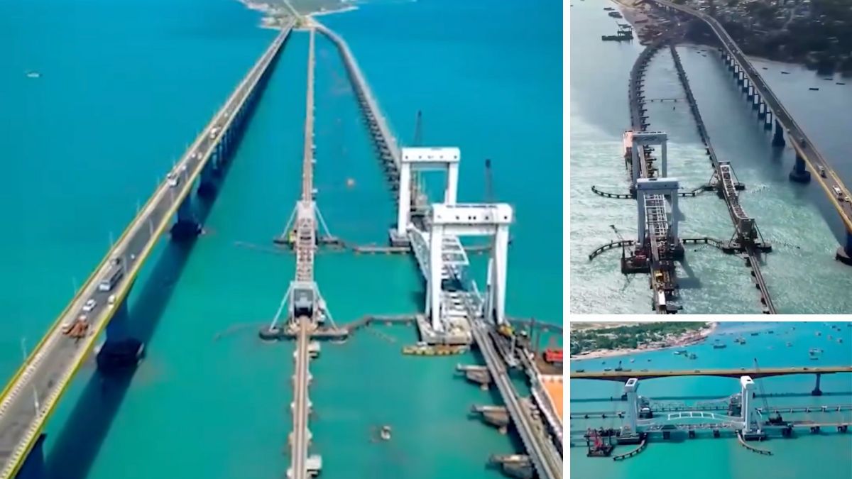 pamban bridge pamban bridge