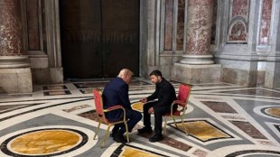 “Very Prodcutive”: Trump and Zelensky decides to meet again ahead of Pope’s Funeral. (Image Source: AP)