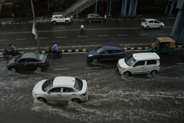 With early monsoon reported by the IMD, Delhi NCR is still in the middle of its major summer months. As frequent rains disrupt daily live and cause harm, residents worry for the upcoming monsoon season. (Image: PTI)