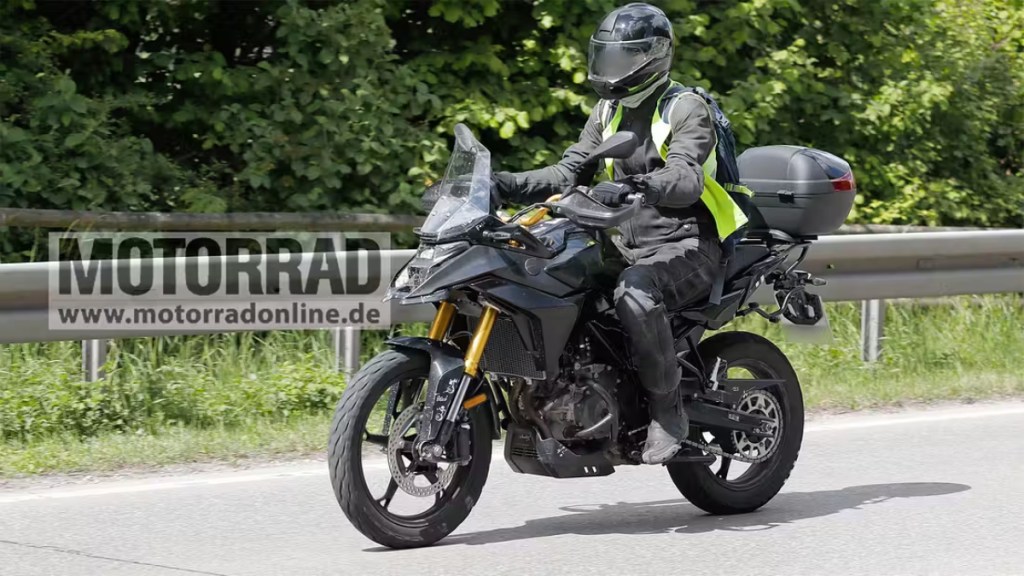 BMW F 450 GS spied