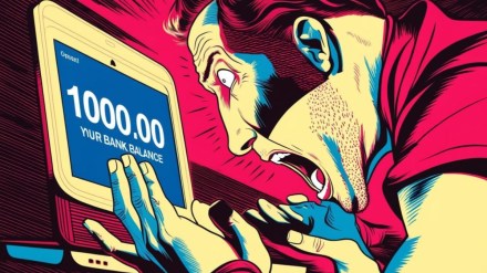 up man bank account, up man bank balance in 36 digits, up hathras, trending news