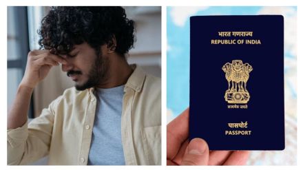 Without his passport, the man cannot travel internationally—even for personal or professional emergencies.
