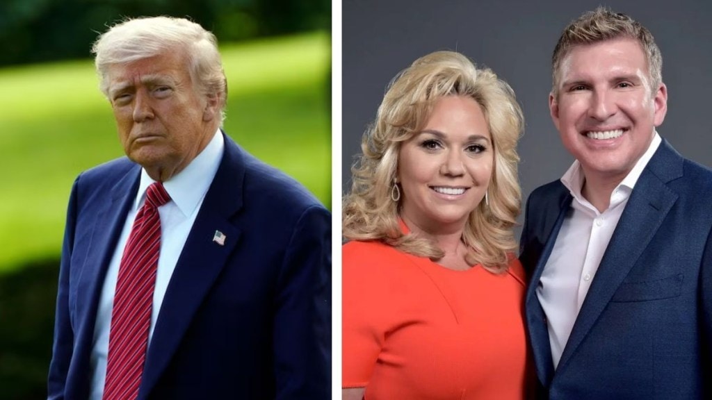 President Donald Trump is facing fierce criticism after he decided to pardon reality TV stars Todd and Julie Chrisley. President Donald Trump is facing fierce criticism after he decided to pardon reality TV stars Todd and Julie Chrisley.
