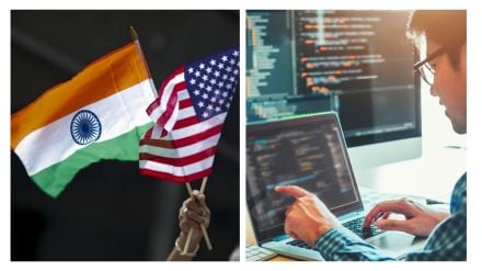 With Indian professionals dominating the H-1B pool by a massive margin, the post argues that countries like China and South Korea are reaping the benefits of talent retention