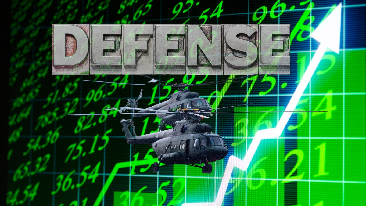 These defence stocks turned ₹1 lakh into ₹14 lakh in 5 years. (Image Source: Canva) These defence stocks turned ₹1 lakh into ₹14 lakh in 5 years. (Image Source: Canva)