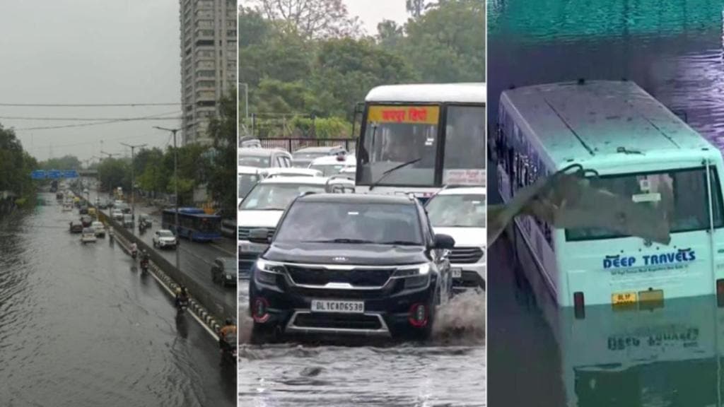 delhi aap, delhi rains, rains in delhi, delhi bjp government, delhi pwd, parvesh verma, pwd minister parvesh verma, india news, delhi waterlogging, delhi rains, noida rains, weather in delhi, noida weather
