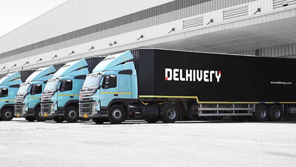 Delhivery's consolidated profit came in at 725.6 million rupees ($8.5 million) for January-March, compared to a loss of 684.7 million rupees a year earlier. Delhivery's consolidated profit came in at 725.6 million rupees ($8.5 million) for January-March, compared to a loss of 684.7 million rupees a year earlier.