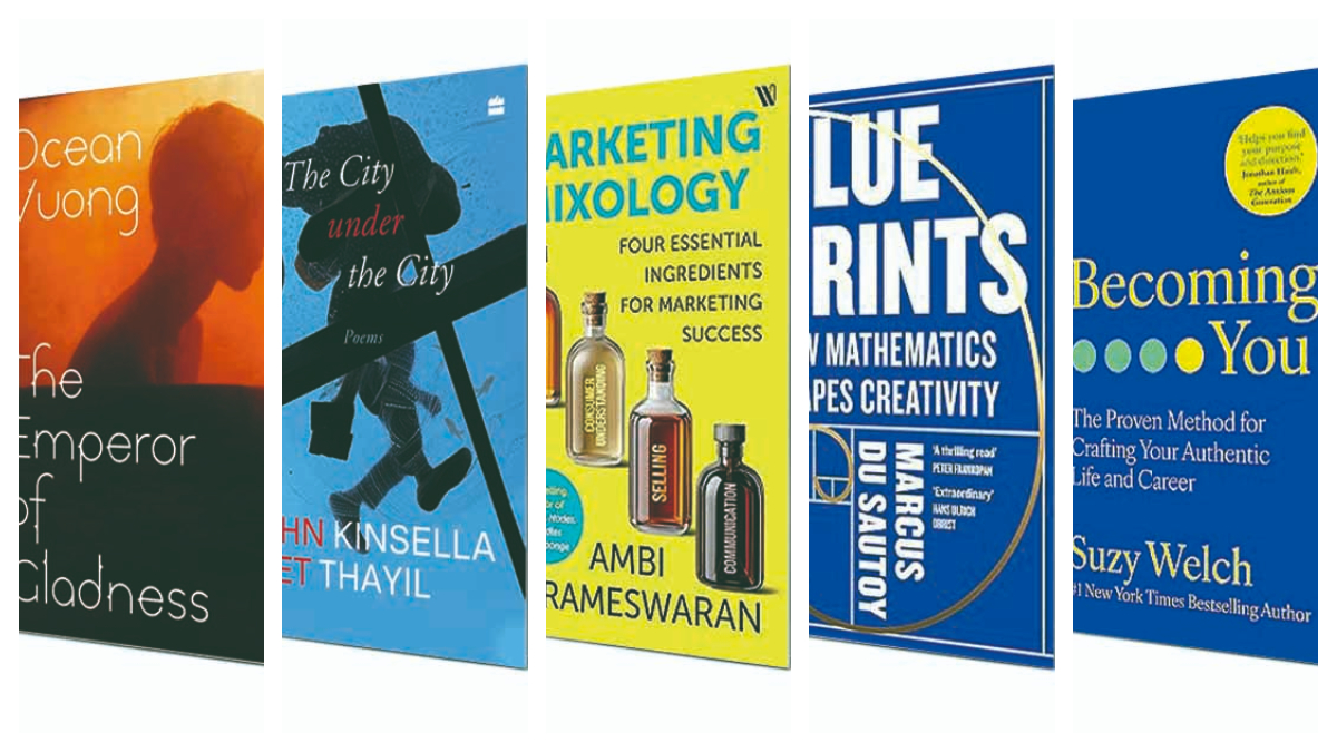 A selection of new books. (Image Source: FE) A selection of new books. (Image Source: FE)