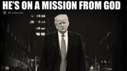 He's on a mission from God: Trump posts on Truth Social