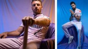 Gujarat Titans players Jos Buttler and Mohammed Siraj sport the lavender jerseys. (Image Source: GT Instagram)
