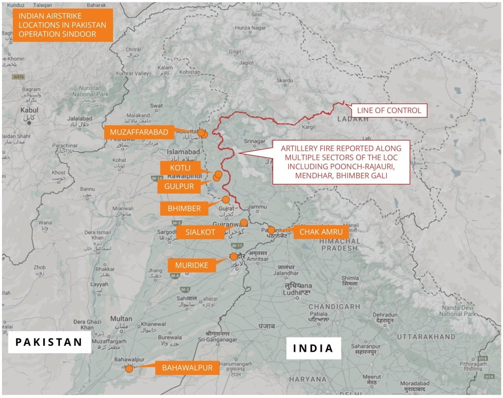 An official Indian statement said the attacks had been "focused, measured, and non-escalatory" and deliberately avoided any Pakistani military installations (Photo: Damien Symon/X)