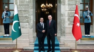Turkey Prez meets Shehbaz Sharif; Asim Munir holds military talks with Turkish Land Forces Commander (Photo: Presidency of the Republic of Türkiye/X)