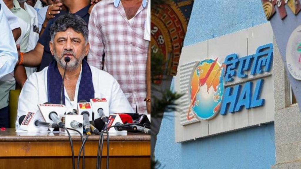 shivakumar, dk shivakumar hal, Karnataka Deputy Chief Minister, HAL defence manufacturing projects, Advanced Medium Combat Aircraft, Light Combat Aircraft, Bengaluru, Bengaluru news