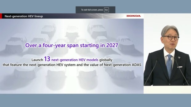 Honda HEV forecast