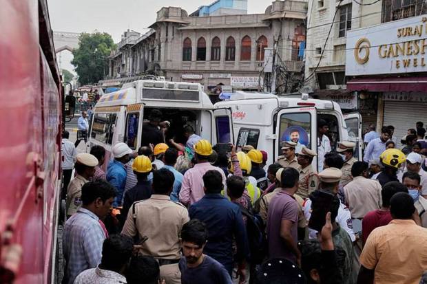 Ambulances were seen transferring people to the hospitals. (Photo source: AP)