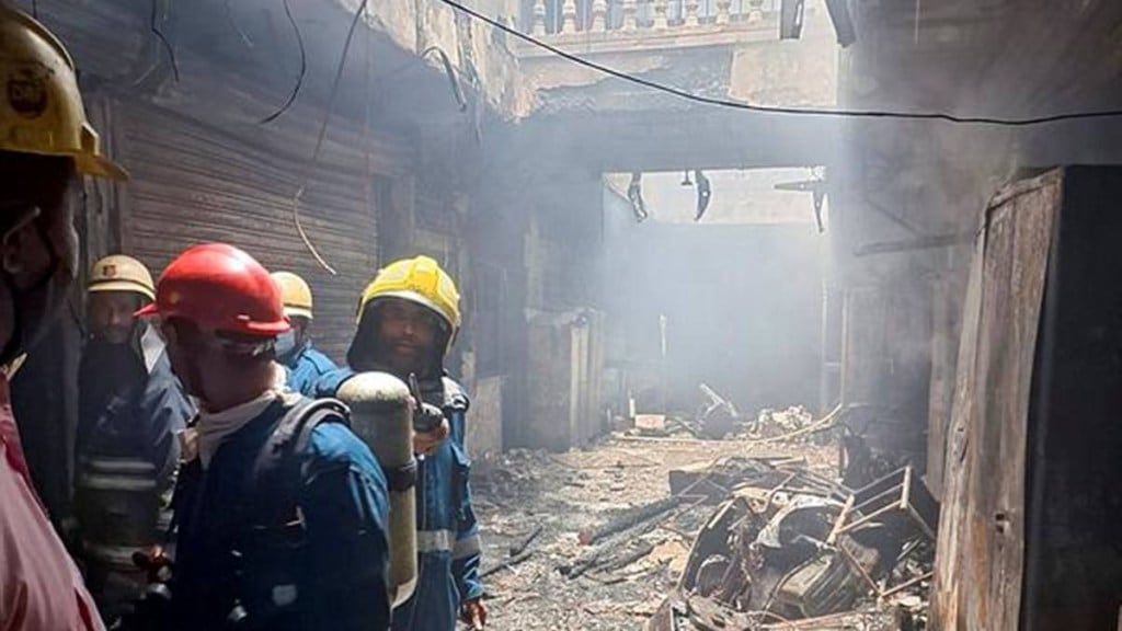 Hyderabad building fire