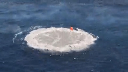 Combat firing of the Multi-Influence Ground Mine (MIGM) by DRDO and the Indian Navy, designed to counter modern stealth ships and submarines. A crucial advancement in India's naval defence systems. Combat firing of the Multi-Influence Ground Mine (MIGM) by DRDO and the Indian Navy, designed to counter modern stealth ships and submarines. A crucial advancement in India's naval defence systems.