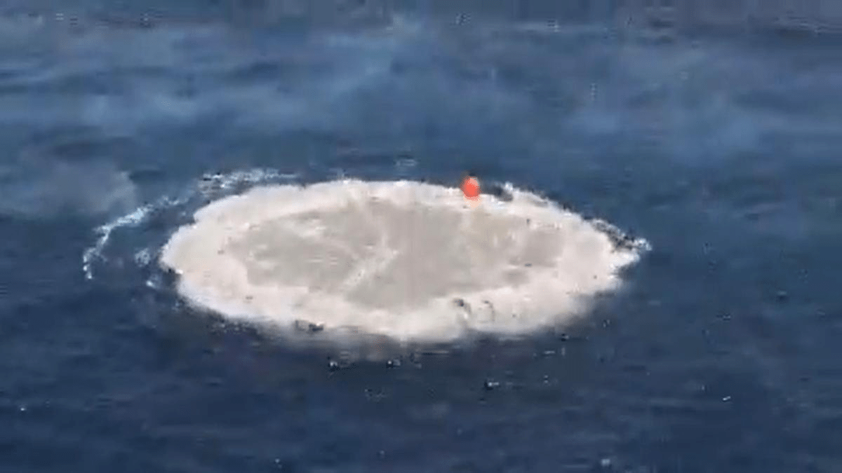 Combat firing of the Multi-Influence Ground Mine (MIGM) by DRDO and the Indian Navy, designed to counter modern stealth ships and submarines. A crucial advancement in India's naval defence systems. Combat firing of the Multi-Influence Ground Mine (MIGM) by DRDO and the Indian Navy, designed to counter modern stealth ships and submarines. A crucial advancement in India's naval defence systems.