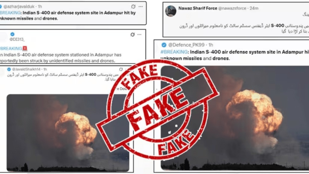 India rejects Pakistan’s claim of destroying S-400 System India rejects Pakistan’s claim of destroying S-400 System