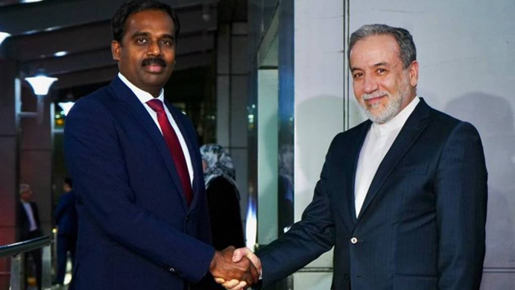 Iran FM Seyed Araghchi arrives in Delhi