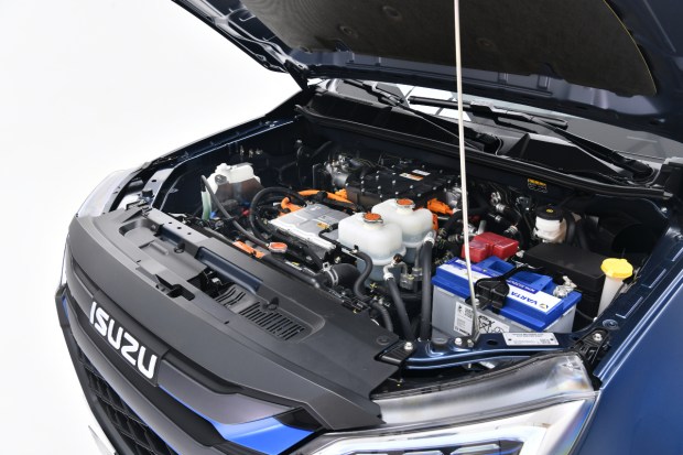 Isuzu D-Max EV powertrain