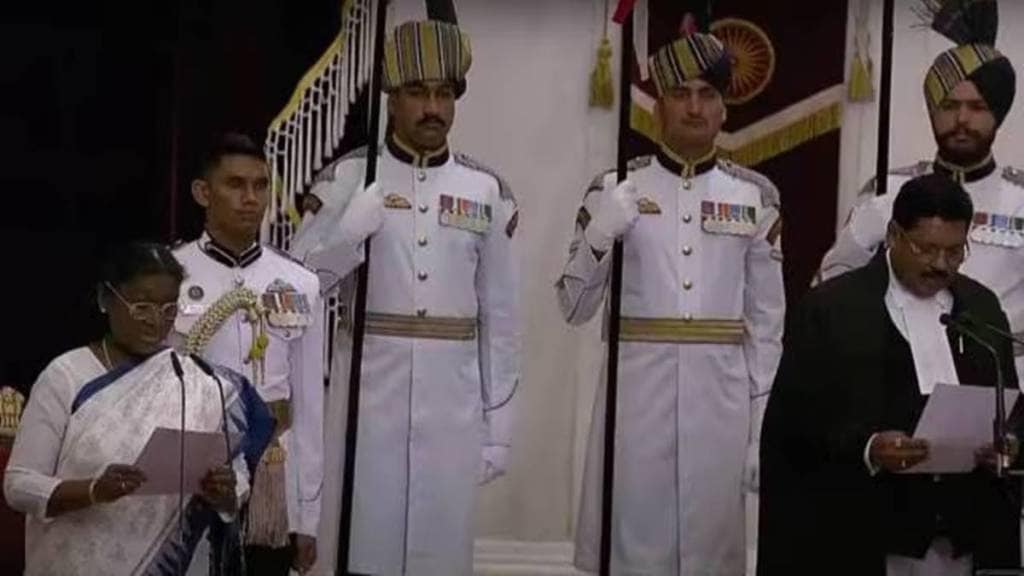 Justice B R Gavai takes oath as 52 CJI