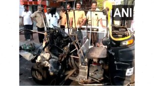Kerala autorickshaw fire