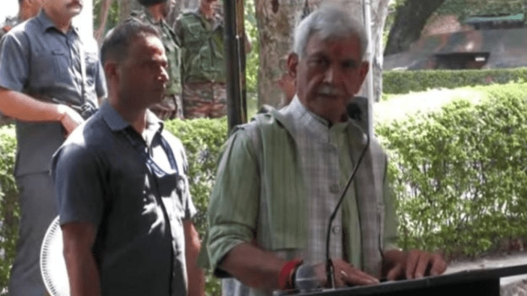 LG Manoj Sinha